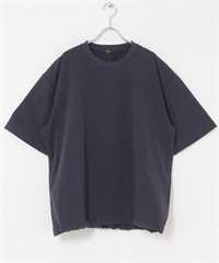 WINDY MESH 涼感速乾拉鍊口袋T恤(藏青色-M-NAVY)