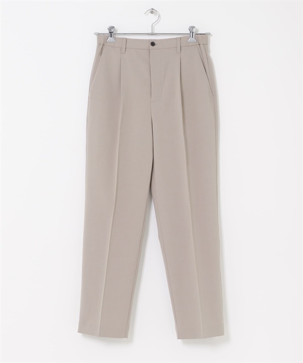 【快乾 / 涼感】乾爽觸寬鬆長褲(膚色-M-BEIGE)