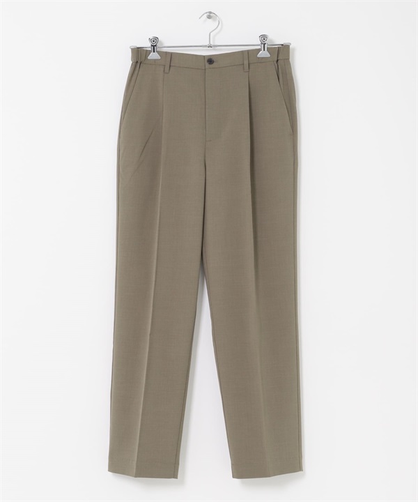 【快乾 / 涼感】乾爽觸寬鬆長褲(卡其綠-M-KHAKI)