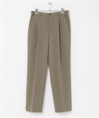 【快乾 / 涼感】乾爽觸寬鬆長褲(卡其綠-M-KHAKI)