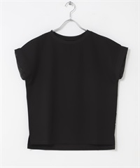 背面打褶法式袖套衫(黑色-FREE-BLACK)