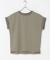 背面打褶法式袖套衫(灰色-FREE-GRAY)