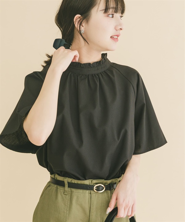 荷葉領罩衫
