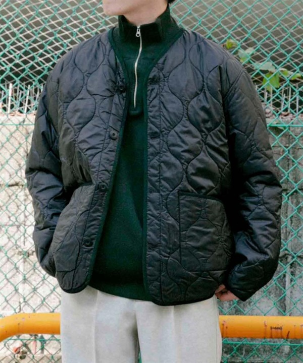葫蘆絎縫填充內襯夾克