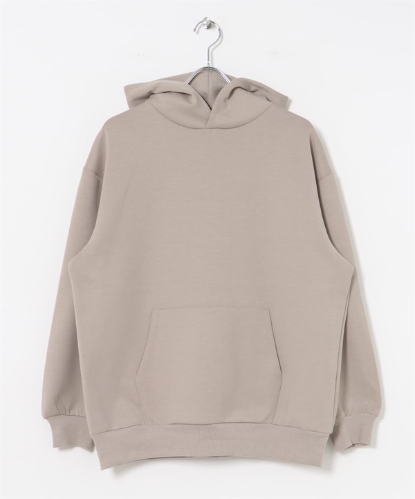 彈性空氣感連帽上衣(淺卡其-M-L.BEIGE)