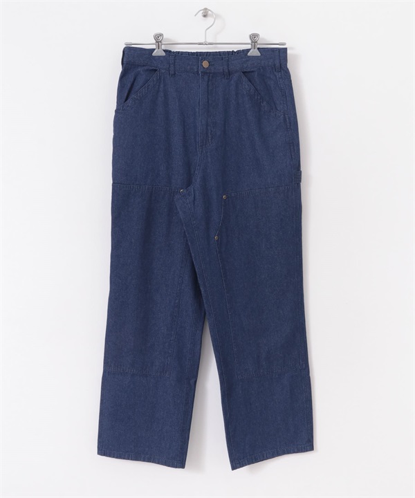 牛仔棉質工作褲(牛仔-M-其他藍色)