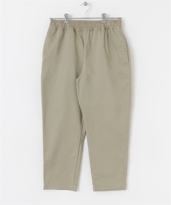 彈性舒適錐形褲(膚色-M-BEIGE)