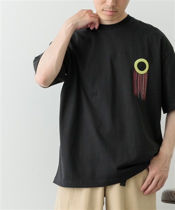 圓圈流蘇刺繡T恤