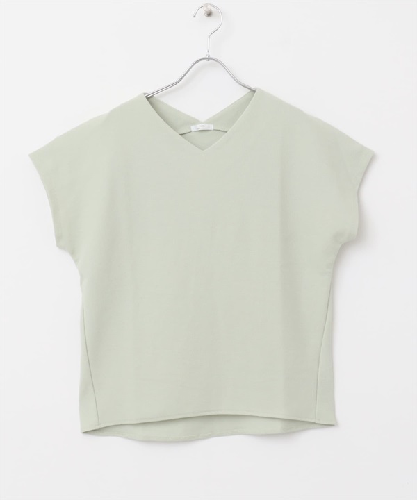 米蘭羅紋法式袖套衫(薄荷綠-FREE-MINT)