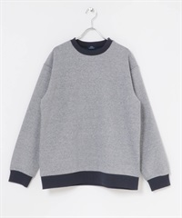 鳥眼緹花休閒上衣(藏青色-M-NAVY)