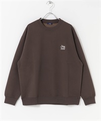 刺繡緹花長袖上衣(棕色-M-BROWN)