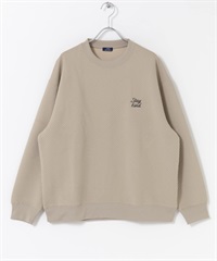 刺繡緹花長袖上衣(膚色-M-BEIGE)