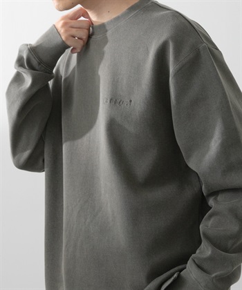 發熱機能褪色調空氣層上衣