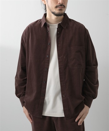 燈芯絨襯衫