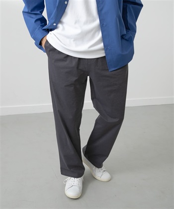 乾爽觸感輕便長褲