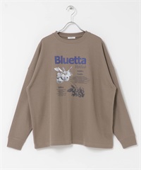 華夫格LOGO印花套衫(摩卡色-FREE-MOCHA)