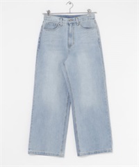 直筒牛仔褲(L.藍色-S-LIGHT BLUE)