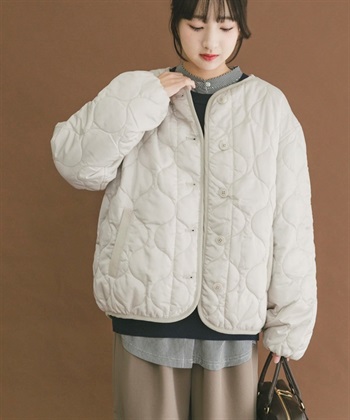 葫蘆絎縫填充夾克