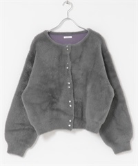 雙面針織開襟衫(炭灰色-FREE-CHARCOAL GRAY)