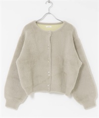 雙面針織開襟衫(膚色-FREE-BEIGE)