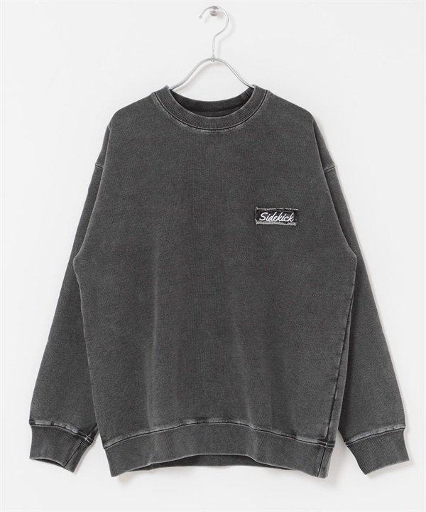 刺繡設計牛仔休閒上衣(黑色-M-BLACK)