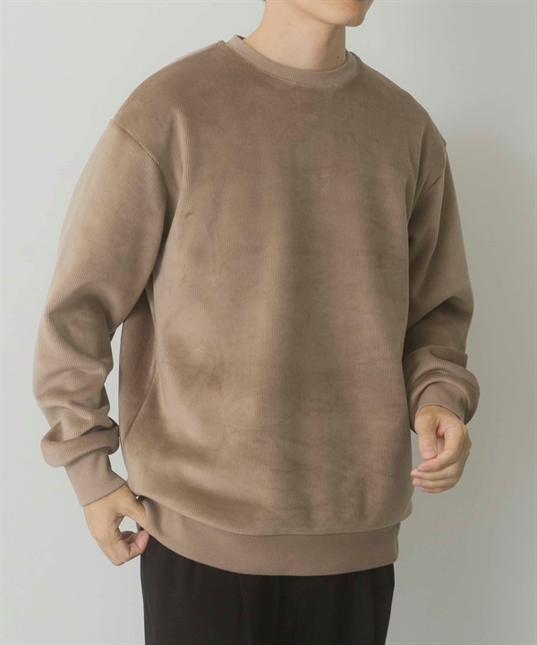 發熱機能畝條圓領上衣