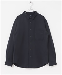 360°彈性襯衫(深藏青色-M-其他藍色)