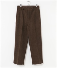 混羊毛錐形褲(摩卡色-M-MOCHA)