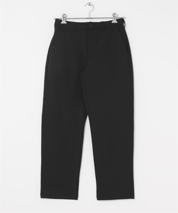 360°彈性斜紋長褲(黑色-M-BLACK)