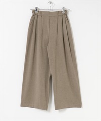 仿羊毛輕便長褲(膚色-FREE-BEIGE)