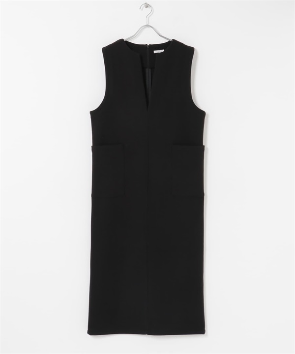 針織麥爾登背心裙(黑色-Free-BLACK)