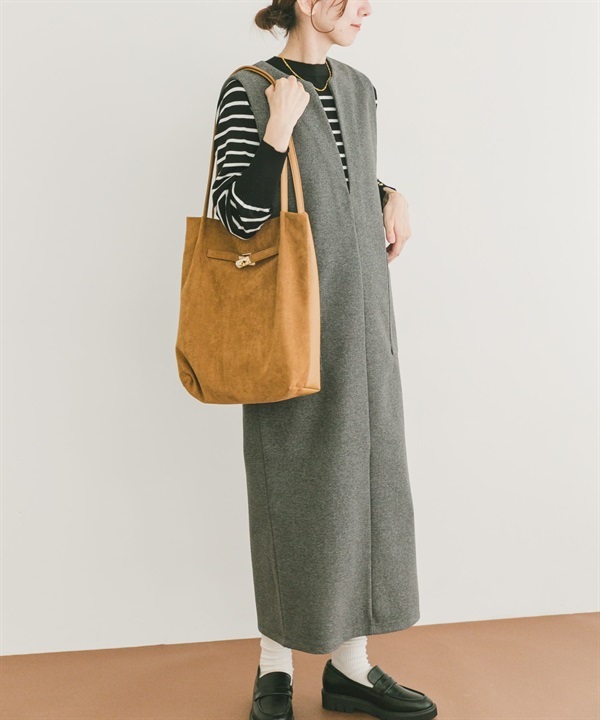 針織麥爾登背心裙