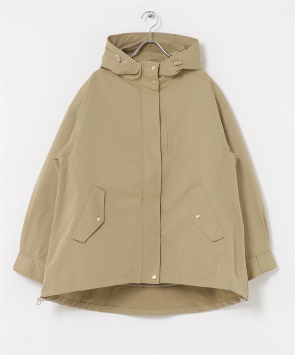 【成套組合】連帽登山外套 × 絎縫內搭夾克(膚色-FREE-BEIGE)