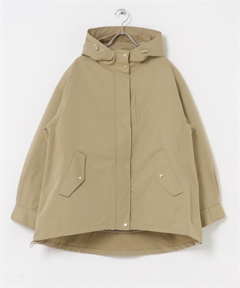 【成套組合】連帽登山外套 × 絎縫內搭夾克(膚色-FREE-BEIGE)