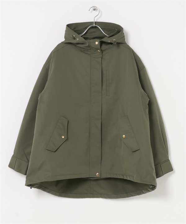 【成套組合】連帽登山外套 × 絎縫內搭夾克(卡其綠-FREE-KHAKI)