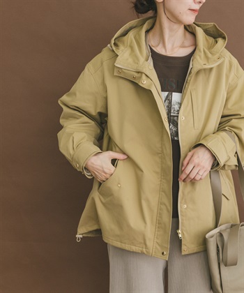 【成套組合】連帽登山外套 × 絎縫內搭夾克