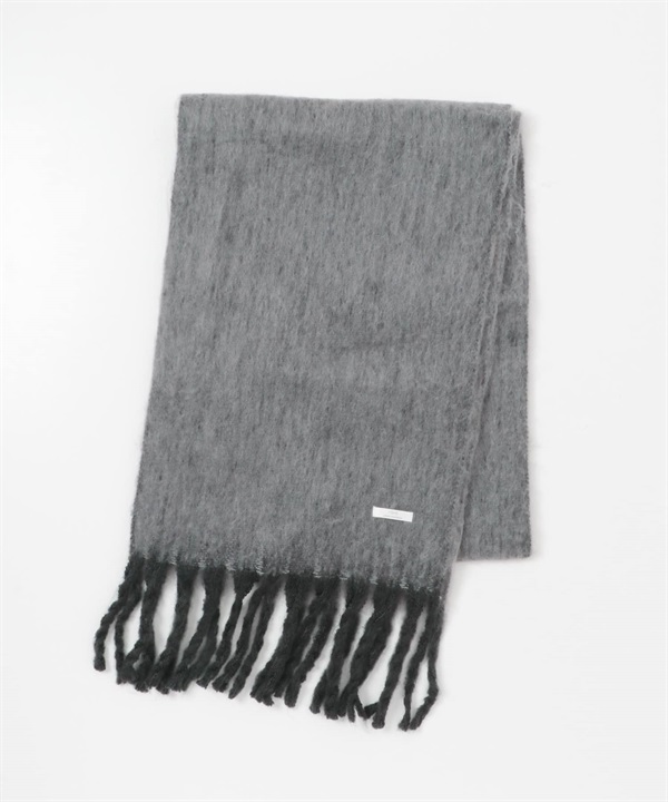 柔軟圈圈紗圍巾(GRAY-Free-GRAY)