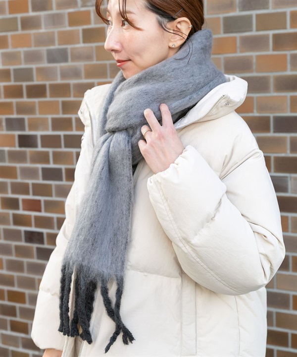 柔軟圈圈紗圍巾