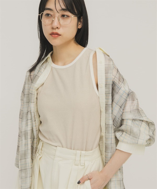 配色設計坦克背心