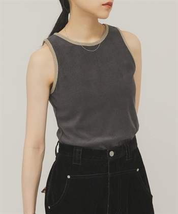 配色設計坦克背心