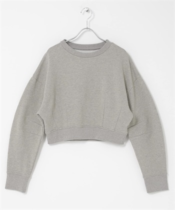 立體剪裁短版上衣(膚色-one-BEIGE)