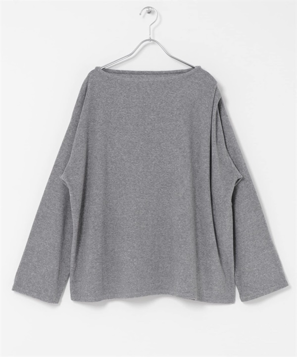 肩部打褶套衫(灰色-one-其他灰色)