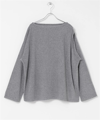 肩部打褶套衫(灰色-one-其他灰色)