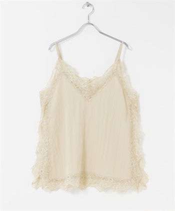 復古感蕾絲吊帶背心(膚色-one-BEIGE)