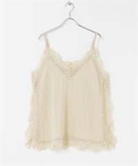 復古感蕾絲吊帶背心(膚色-one-BEIGE)