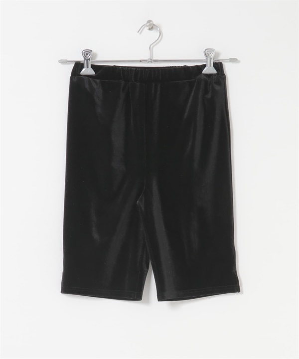 絲絨單車褲(黑色-one-BLACK)