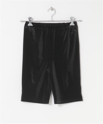 絲絨單車褲(黑色-one-BLACK)