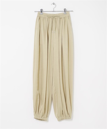 沙典緞氣球褲(可成套搭配)(膚色-one-BEIGE)