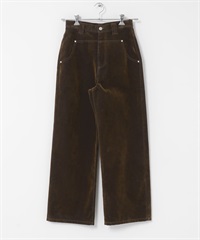 正面裁片設計牛仔褲(棕色-36-BROWN)