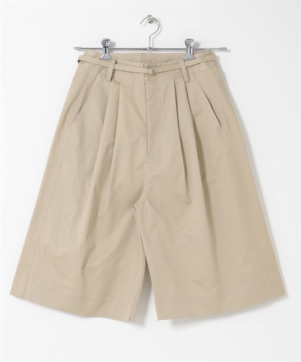 寬版五分褲(膚色-one-BEIGE)